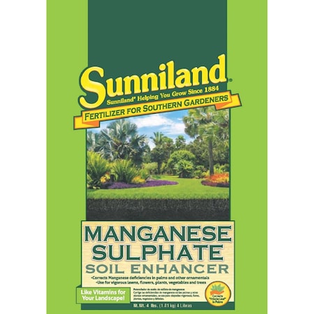 Sunniland Manganese Sunniland Manganese Sulphate Soil Enhancer 4 lb 124616